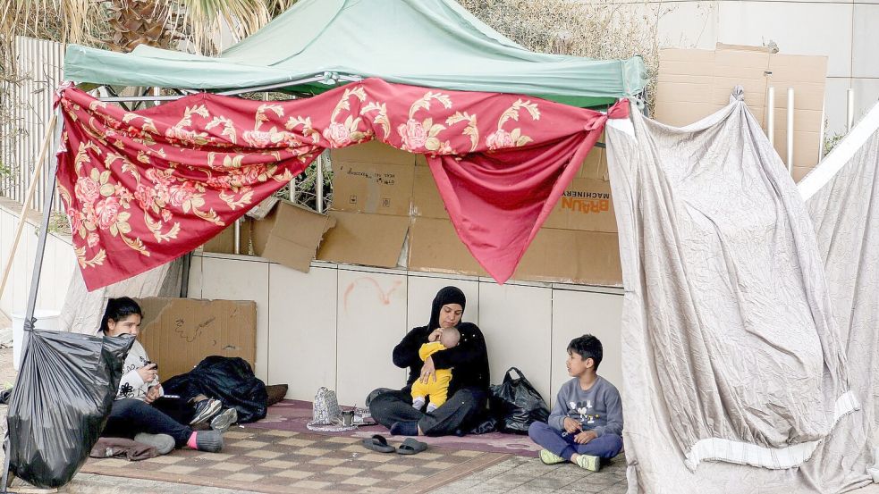 Im Libanon wurden Hunderttausende Menschen durch den Krieg vertrieben. (Archivbild) Foto: Marwan Naamani