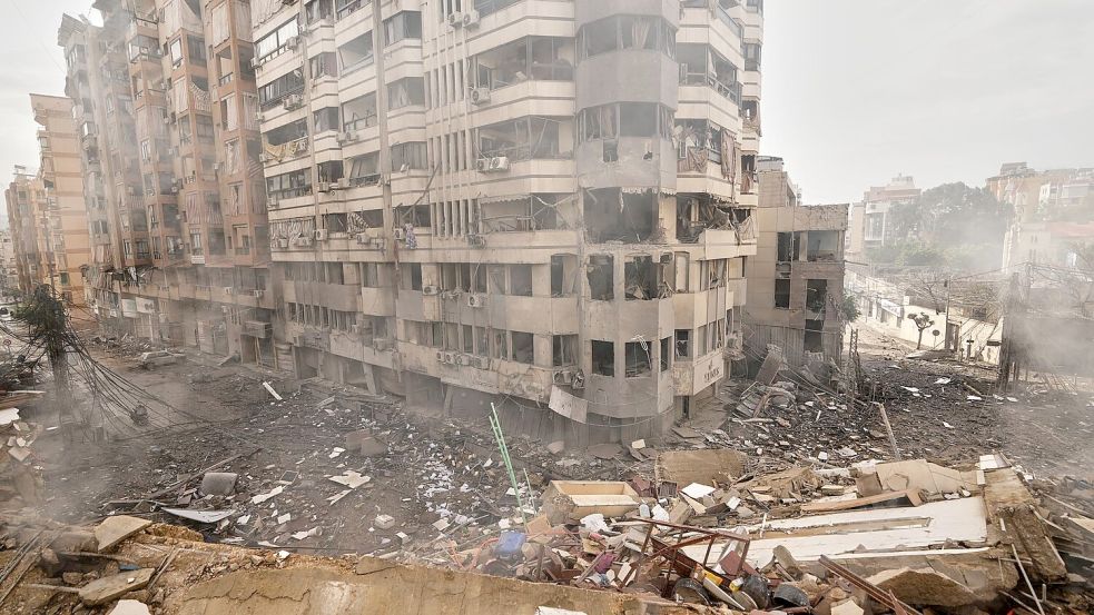 Der israelische Angriff auf den Libanon soll möglicherweise ausgeweitet werden. Foto: Hassan Ammar/AP/dpa
