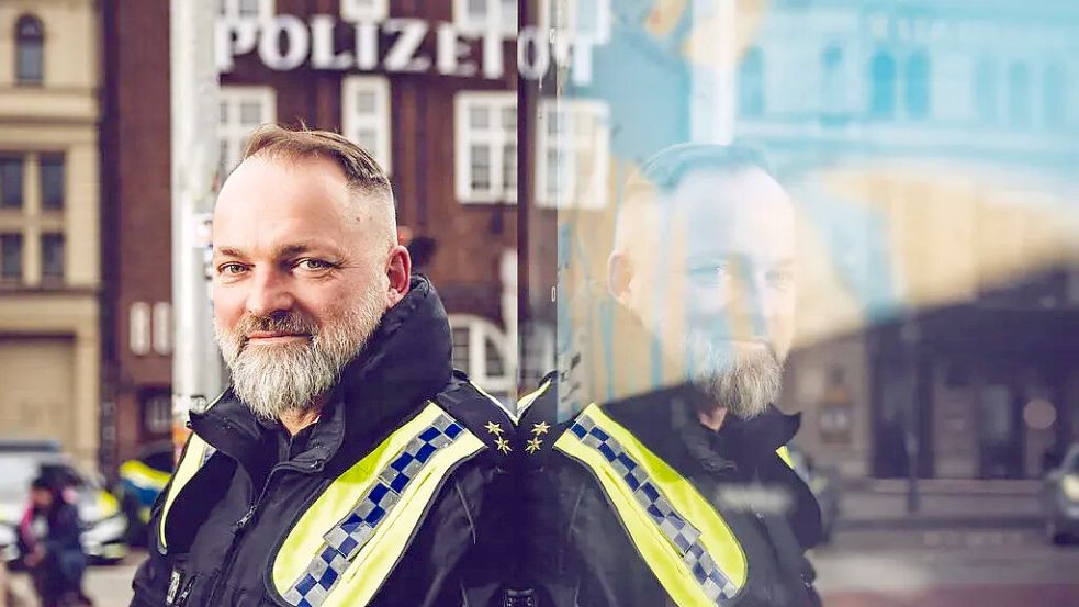 Kay Strasberg ist seit einem knappen Jahr Leiter der Davidwache an der Reeperbahn. Foto: Florian Quandt