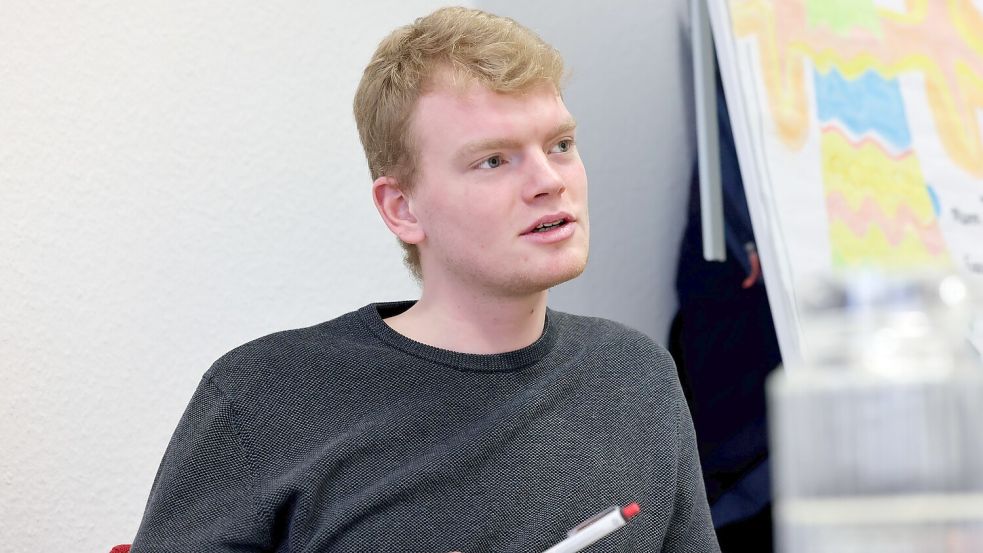 Der Osnabrücker Benedikt Knillmann macht in diesem Jahr sein Abitur und ist im Vorstand des Niedersächsischen Landesschülerrats aktiv. Foto: Jörn Martens