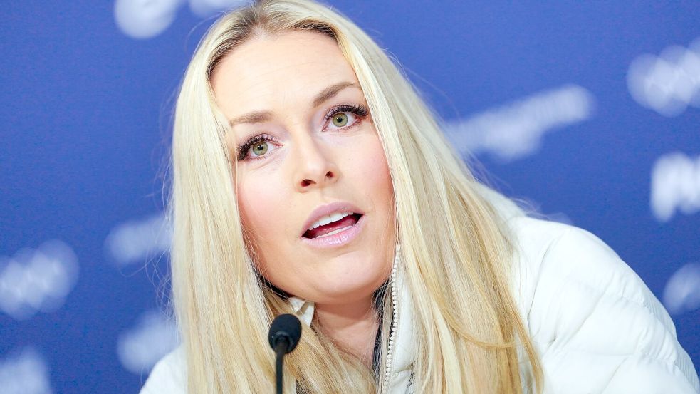 Lindsey Vonn hat sich mit einer Bitte an die Fans zu Wort gemeldet. (Archivbild) Foto: Michael Kappeler