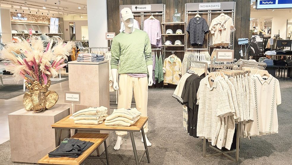 Bei Böckmann gibt es nun auch Highlight-Flächen mit Modemarken wie Kronstadt, Nowadays und Faguo.