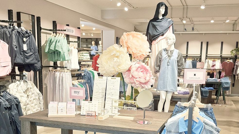 Neu sind die sogenannten Highlight-Flächen mit angesagten Labels für Damen wie Nümph, Edited und Karo Kauer.