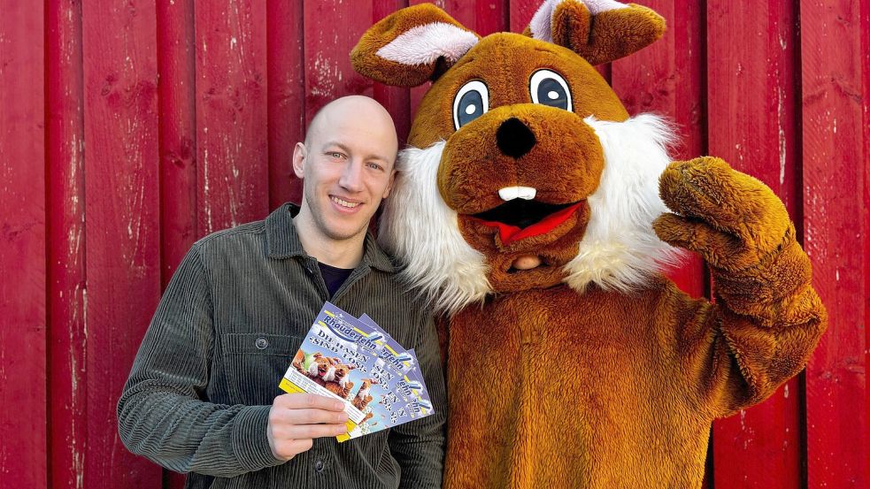 Thies Kruse freut sich auf die neue Auflage von „Die Hasen sind los“. Foto: Kruse