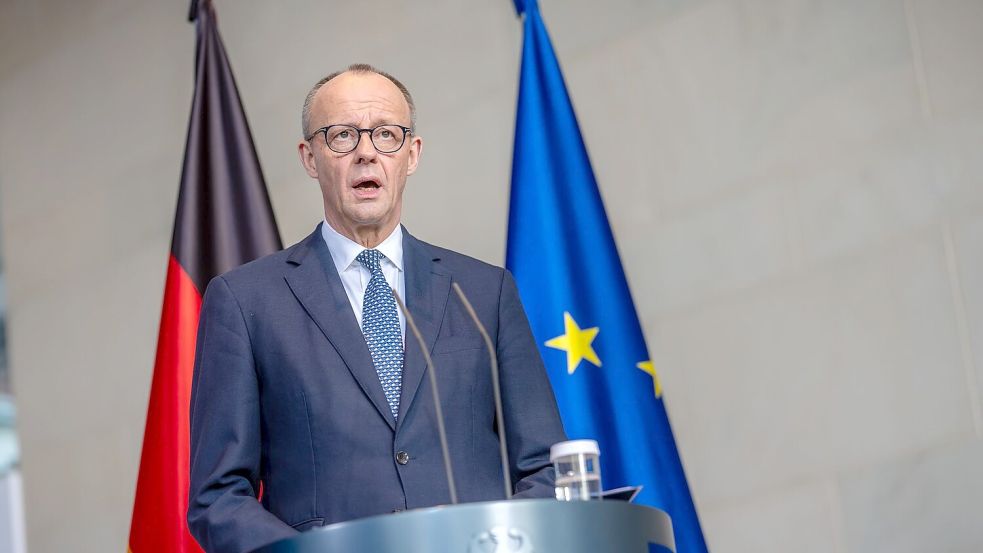 Der Kanzler übt Kritik an Trumps Umgang mit den Nato-Verbündeten. Foto: Michael Kappeler/dpa