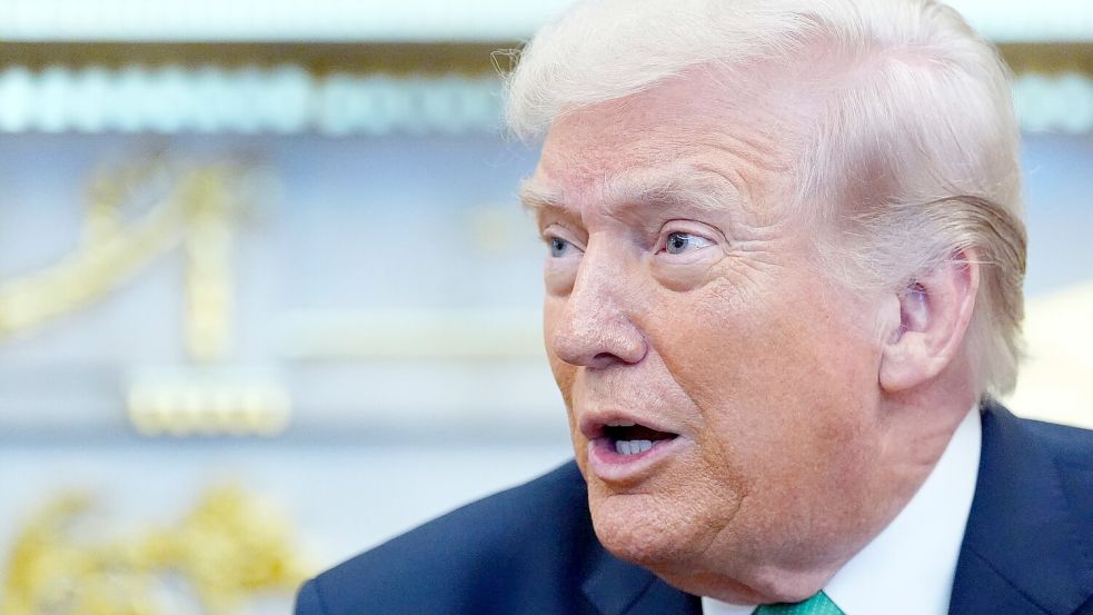 Trump schließt Einsatz von Bodentruppen im Iran nicht aus. Foto: Alex Brandon/AP/dpa