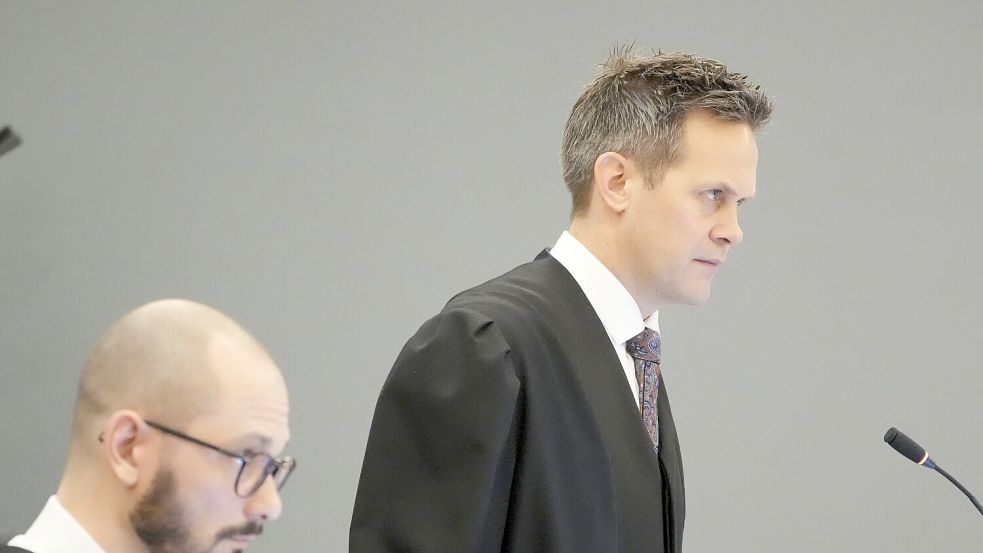 Staatsanwalt Sturla Henriksbø will Marius Borg Høiby hinter Gittern sehen. (Archivbild) Foto: Ole Berg-Rusten/NTB/dpa