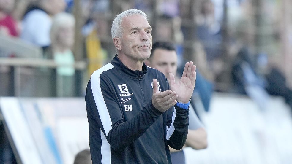 Trainer Ernst Middendorp war zuletzt Technischer Direktor bei Durban City. Archivfoto: Imago