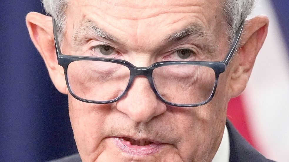 Powell betonte auf einer Pressekonferenz, dass höhere Energiepreise die Inflation kurzfristig in die Höhe treiben werden. Foto: Manuel Balce Ceneta/AP/dpa