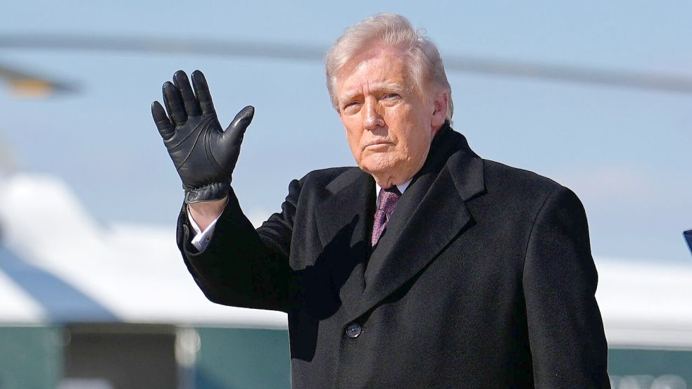 Trump droht dem Iran mit einem massivem Angriff auf ein wichtiges Gasfeld. Foto: Julia Demaree Nikhinson/AP/dpa