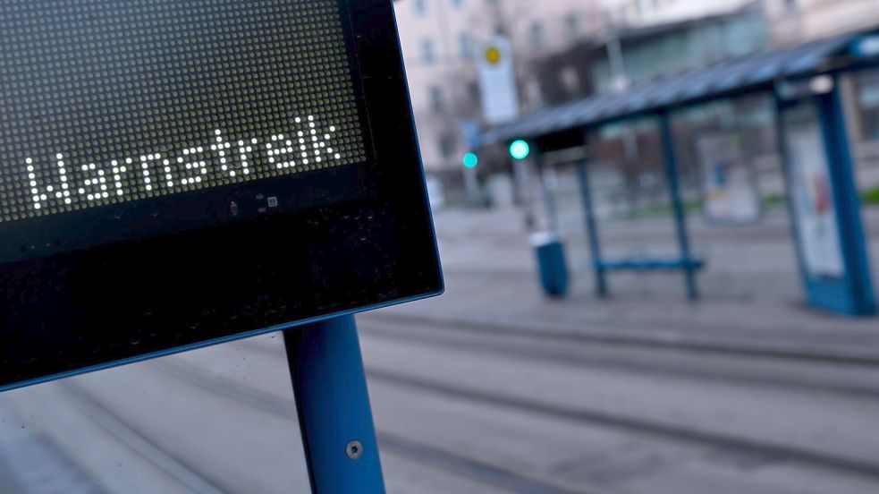 Die Gewerkschaft Verdi hat erneut in mehreren Bundesländern zu Warnstreiks im öffentlichen Nahverkehr (ÖPNV) aufgerufen. Foto: Sven Hoppe