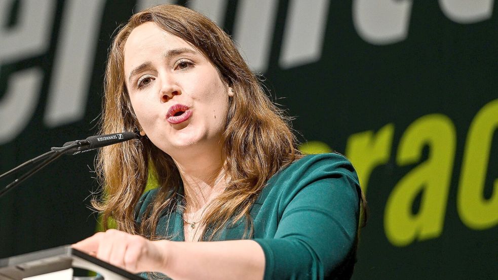 Hassfigur für viele im rechten Lager: Grünen-Politikerin Ricarda Lang. Foto: IMAGO/nordphoto GmbH/Hafner