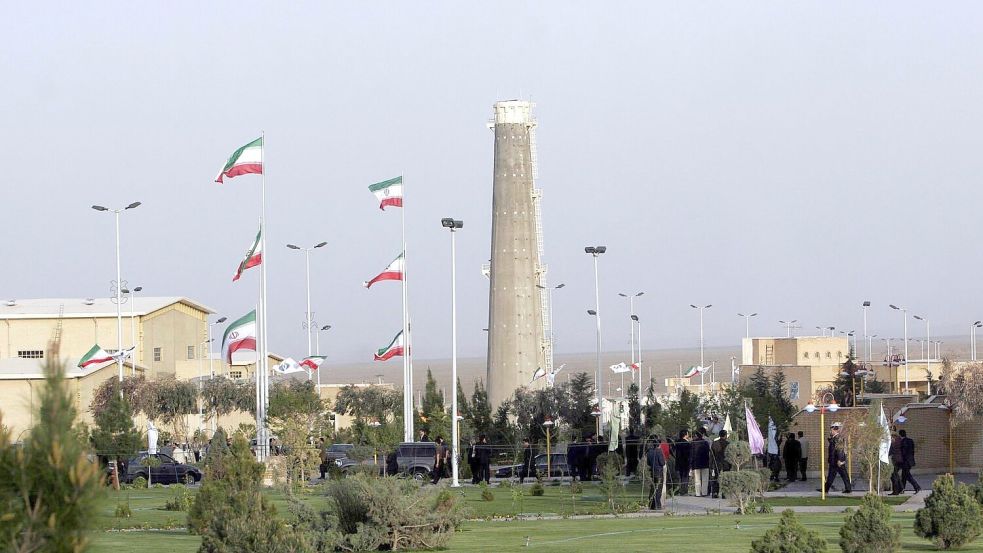 Der Iran meldet einen weiteren Angriff auf seine Atomanlage in Natans. (Archivbild) Foto: Hasan Sarbakhshian/AP/dpa