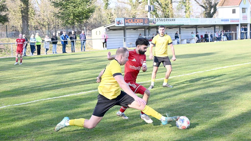 TuRa kam in Middels zu oft einen Schritt zu spät.