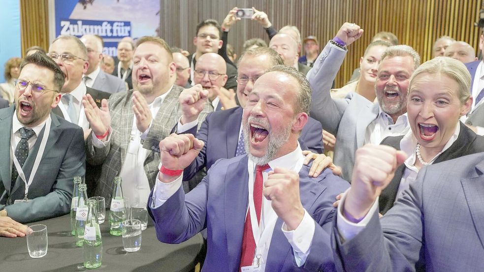 Die AfD erzielte ihr bestes Ergebnis in Westdeutschland. Foto: Andreas Arnold