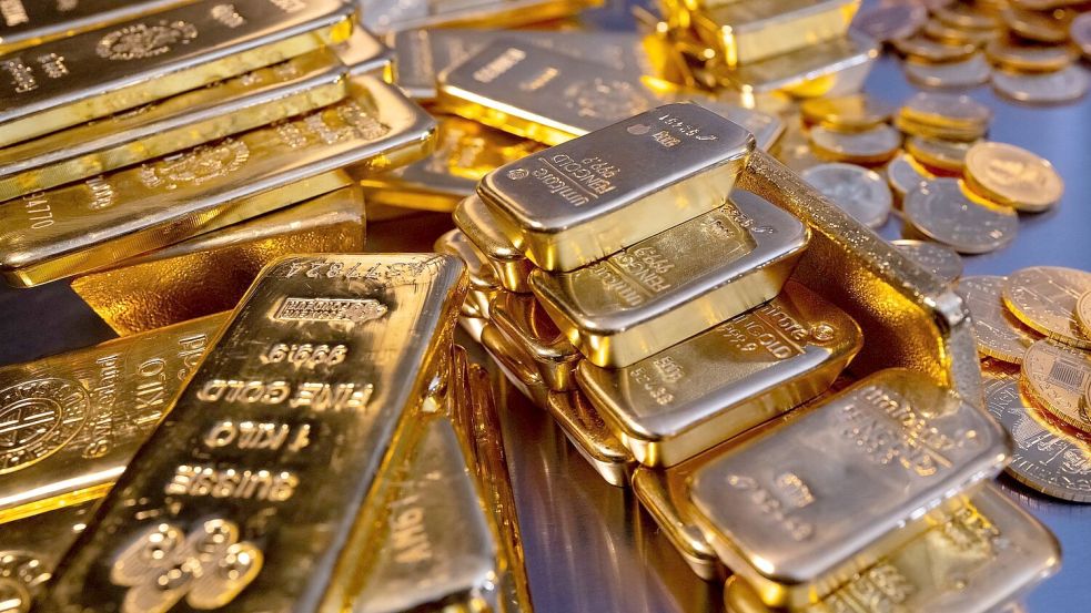 Doch kein sicherer Hafen? Der Goldpreis fällt weiter. Foto: Sven Hoppe