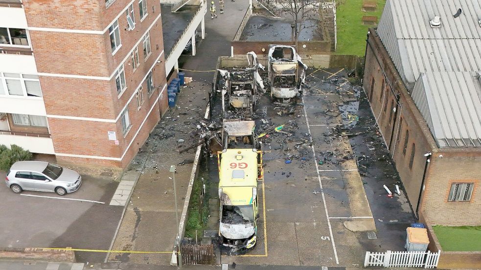 Verletzte wurde zunächst nicht gemeldet. Foto: Jonathan Brady