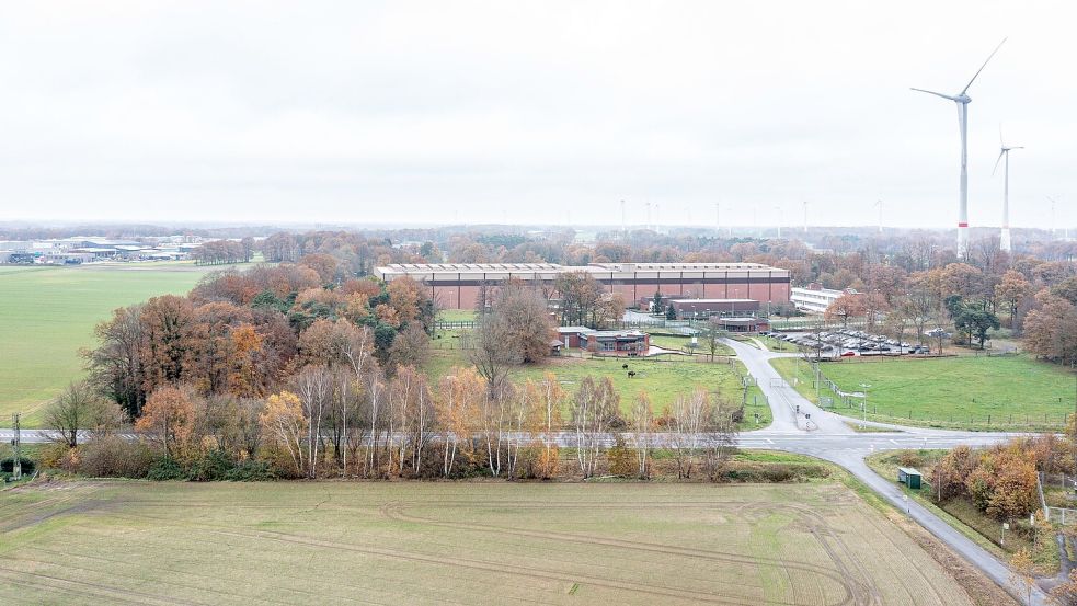 In das Zwischenlager Ahaus soll der Atommüll aus Jülich transportiert werden. (Archivbild) Foto: Guido Kirchner