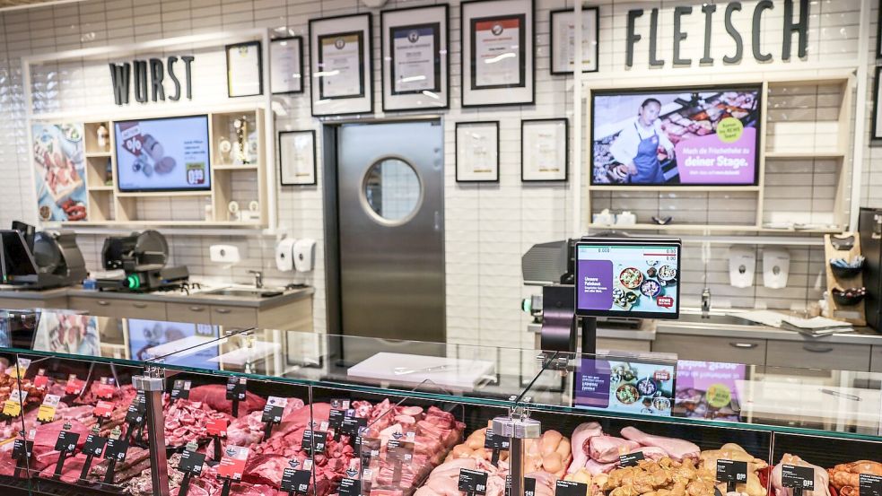 Viele Supermarktketten suchen verzweifelt nach Personal für ihre Bedientheken. Foto: Oliver Berg