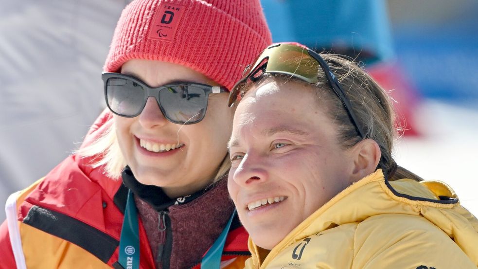 Sport-Staatsministerin Christiane Schenderlein (l) will die Medaillenkrise des deutschen Sports stoppen. Foto: Martin Schutt