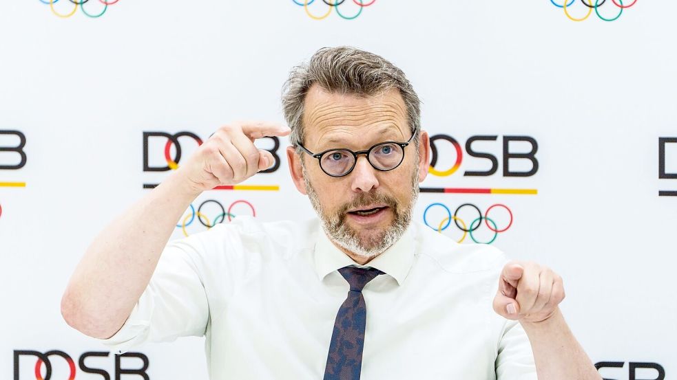 DOSB-Vorstandschef Otto Fricke fordert Augenhöhe für den organisierten Sport. Foto: Andreas Arnold