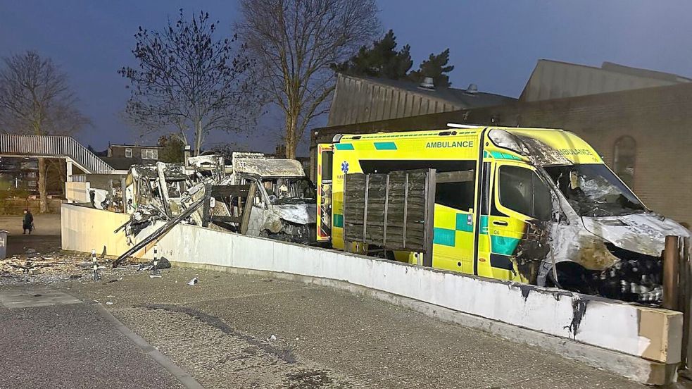 Ein Brandanschlag auf den Rettungsdienst einer jüdischen Gemeinde versetzte London in einen Schockzustand. Foto: Pa