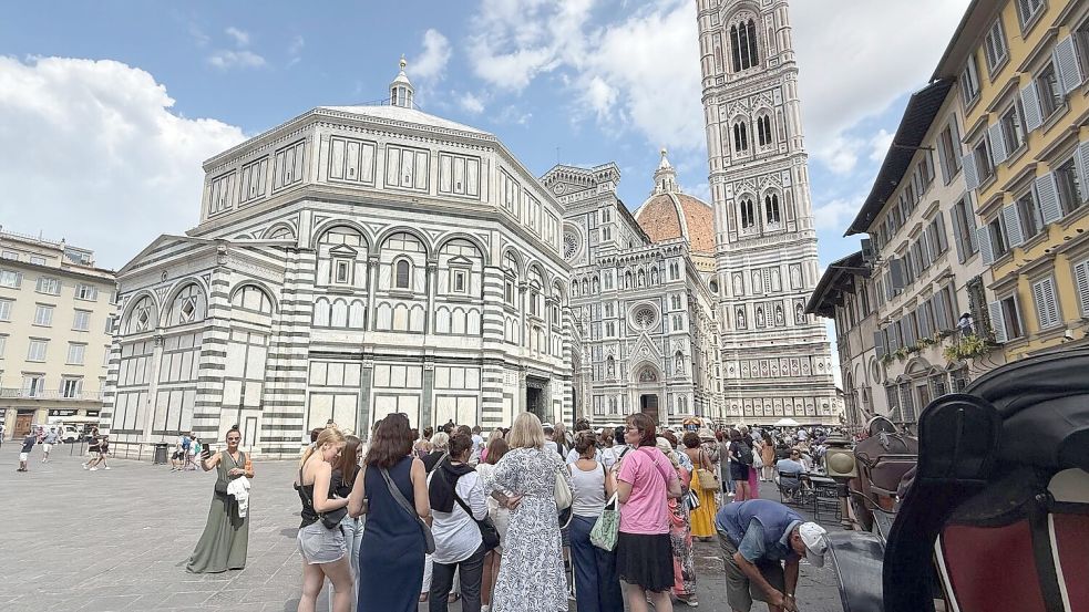 Auch in Florenz war das Beben zu spüren. (Archivbild) Foto: Christoph Sator/dpa