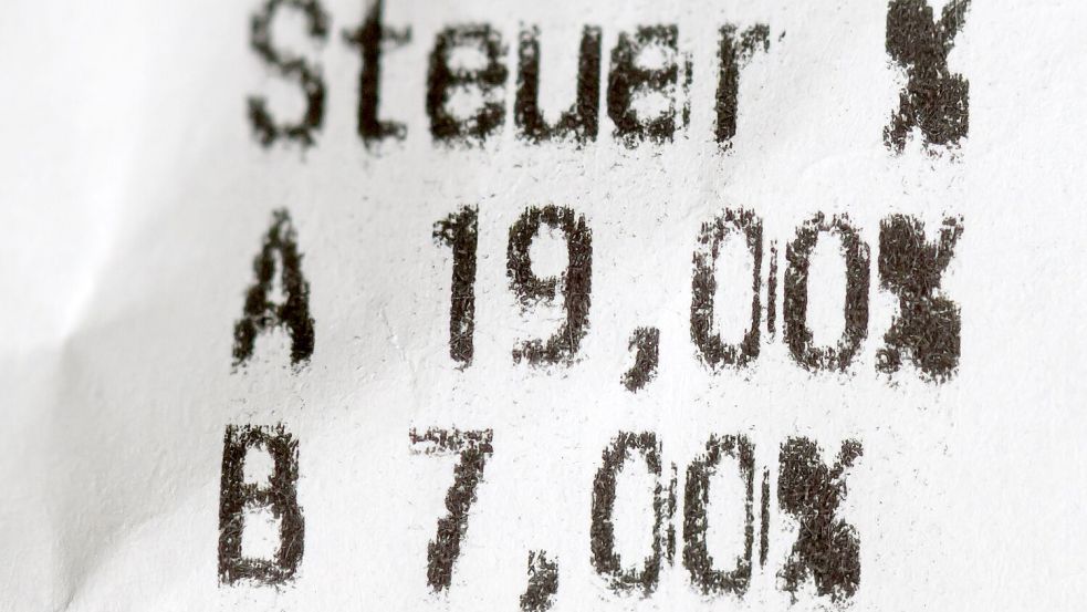 Aktuell liegt die Mehrwertsteuer für die meisten Produkte bei 19 Prozent. (Archivbild) Foto: Hendrik Schmidt