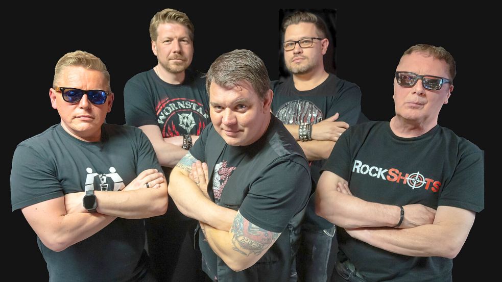 Live-Musik in Rhaudermoor: Rock Shots spielen am 28. März bei Plümer Foto: Rock Shots