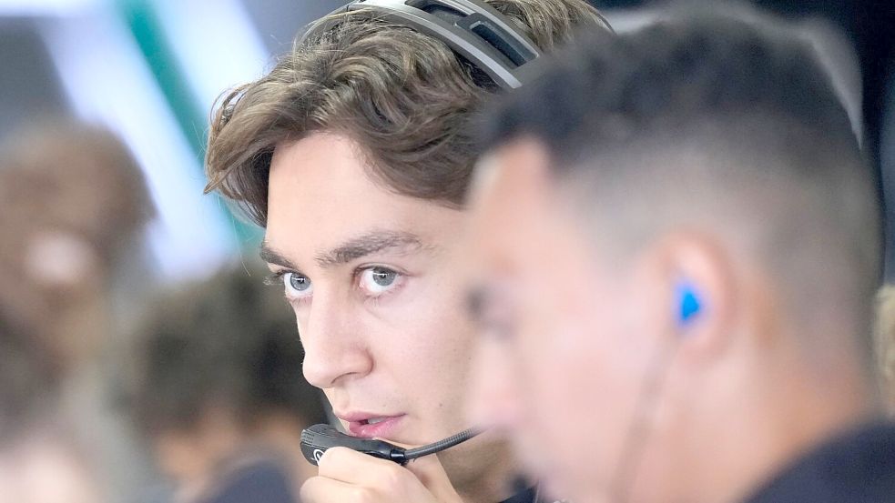 WM-Spitzenreiter George Russell musste sich im Japan-Training geschlagen geben. Foto: Eugene Hoshiko