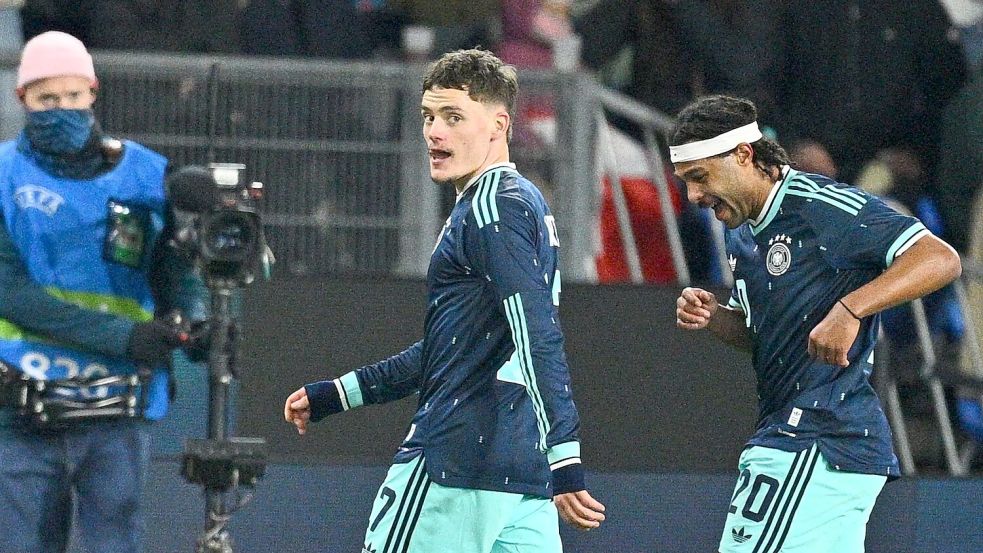 Florian Wirtz war der überragende Mann im DFB-Team. Foto: Tom Weller/dpa