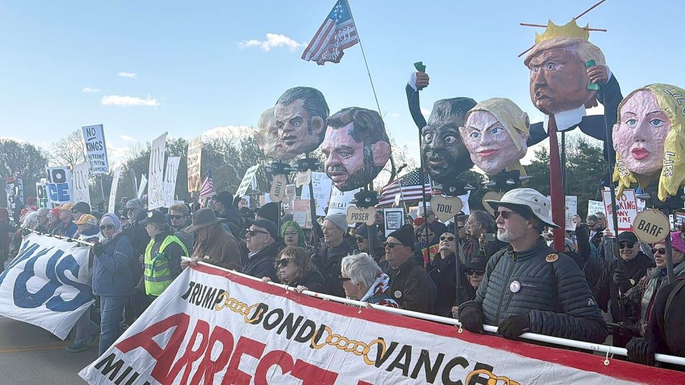 Zehntausende sind in Washington auf die Straße gegangen. Foto: Anna Ringle