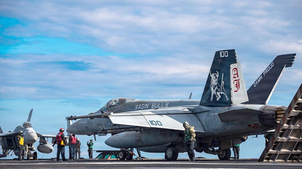 Ist der Angriff der USA und Israels auf die USA völkerrechtswidrig? Für die Wissenschaftlichen Dienste des Bundestags ist die Antwort recht eindeutig. (Archivbild) Foto: Uncredited/U.S. Central Command/