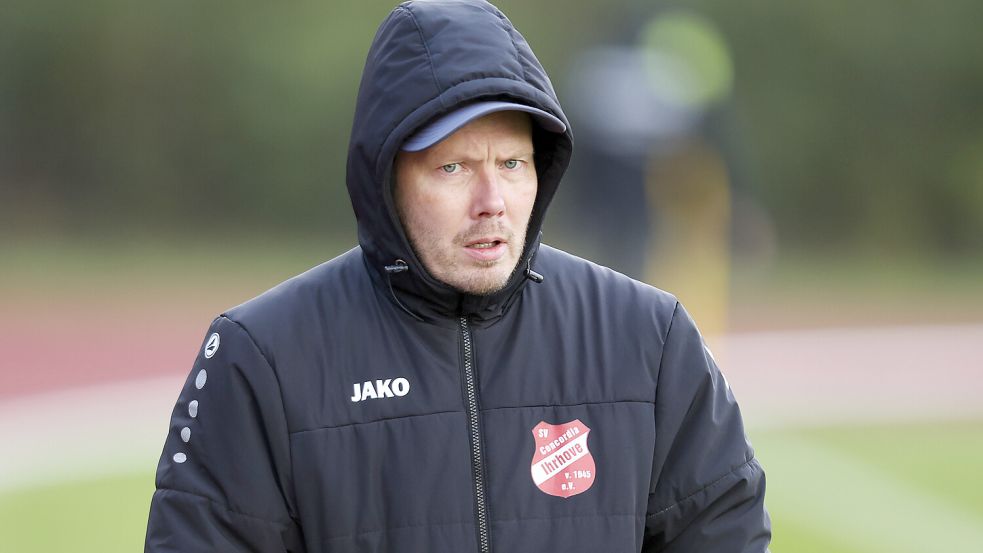 Christian van Hoorn war mit der Leistung gar nicht einverstanden. Archivfoto: Doden/Emden