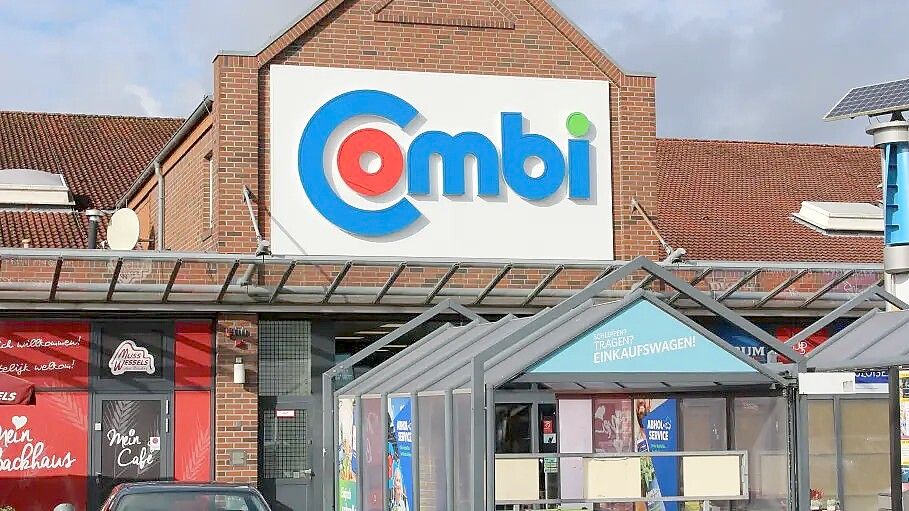 Waren im Wert von 38,07 Euro wollte ein Mann im November 2024 aus dem Combi-Markt im Aschendorfer Gewerbegebiet an der Rheder Straße stehlen. Foto: Christian Belling