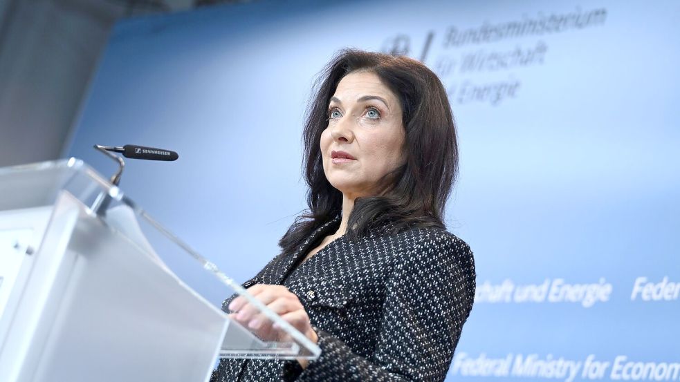 Wirtschaftsministerin Reiche in Berlin. Foto: Elisa Schu/dpa