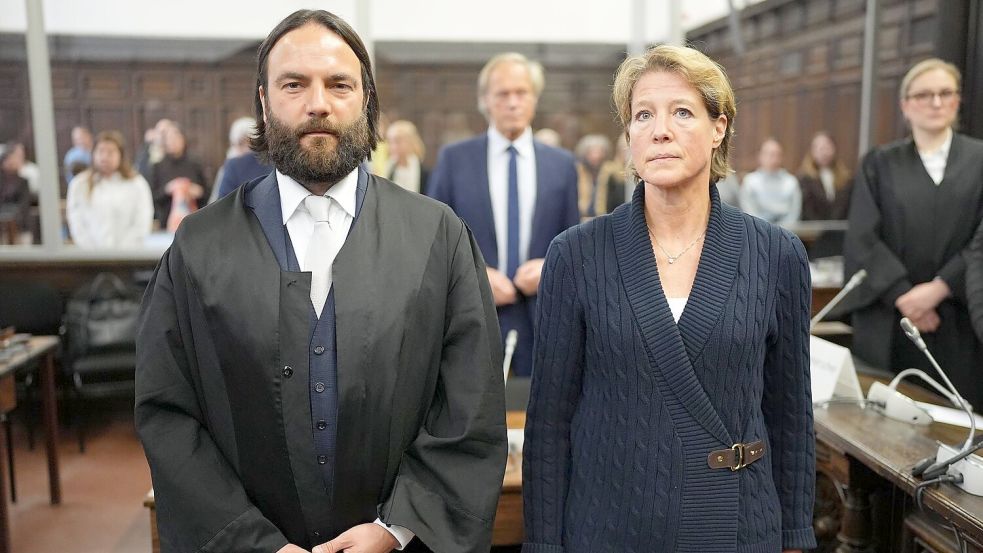 Christina Block steht seit Juli 2025 vor Gericht. Foto: Marcus Brandt/Pool dpa/dpa