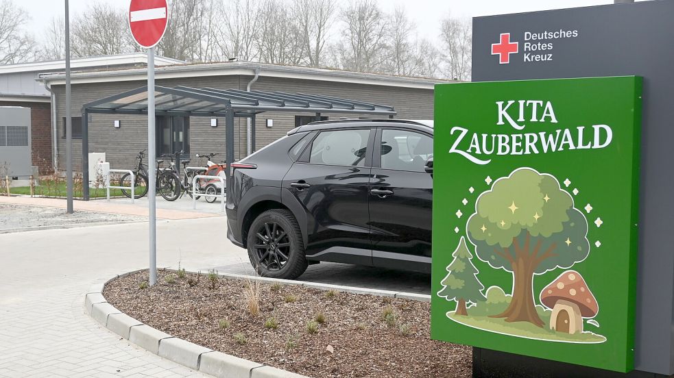 Die geplanten Maßnahmen sollen vor allem Kindern auf dem Weg zur Kita „Zauberwald“ zugutekommen. Foto: Holger Weers