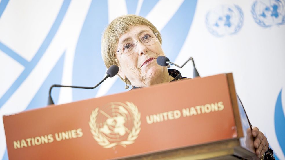 Michelle Bachelet wäre die erste Frau, die die UN leitet. (Archivfoto) Foto: Valentin Flauraud/KEYSTONE/dpa