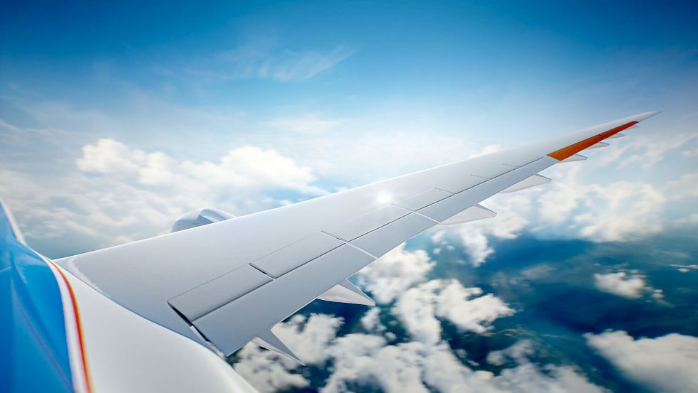 Mit den hochgestreckten Flügel wird weniger Treibstoff verbraucht. Foto: -/Deutsches Zentrum für Luft- u