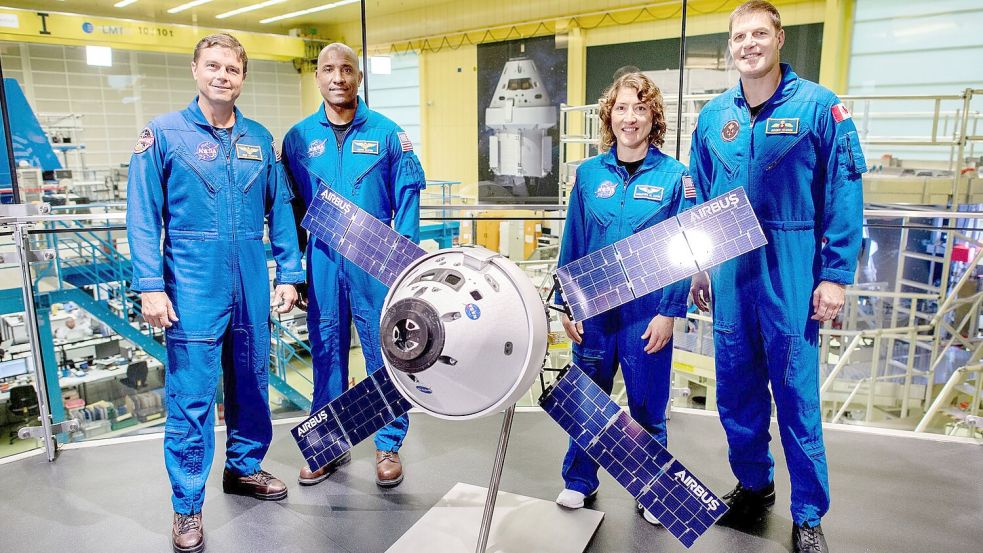 Anfang April sollen mit der Mission „Artemis 2“ wieder Menschen um den Mond fliegen. (Archivfoto) Foto: Hauke-Christian Dittrich