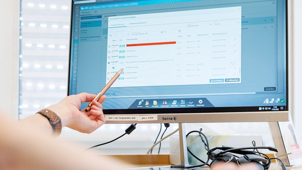 Die E-Akten sollen wichtige Gesundheitsdaten bündeln. (Archivbild) Foto: Daniel Karmann