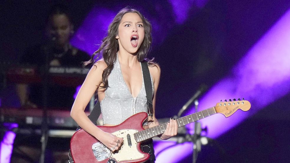 Olivia Rodrigo kündigt ihr drittes Album an. (Archivbild) Foto: Eduardo Verdugo/AP/dpa