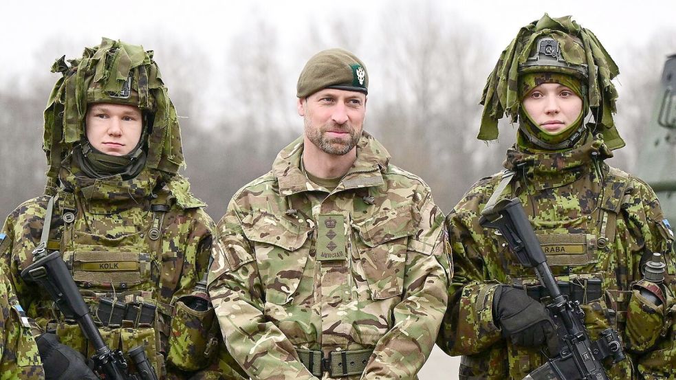 Prinz William war Regimentsoffizier in der Armee und absolvierte auch Stationen bei der Royal Air Force und Royal Navy. (Archivbild) Foto: Victoria Jones