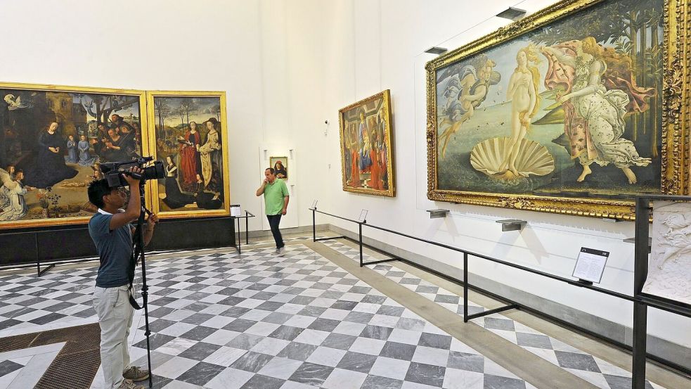 Zu den bekanntesten Werken gehört „Die Geburt der Venus“ von Sandro Botticelli. (Archivbild) Foto: Maurizio Degl‘ Innocenti