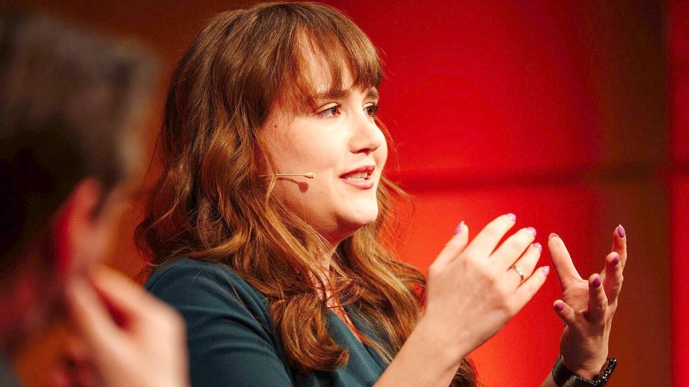 Ex-Grünen-Chefin Ricarda Lang ist für ein Recht auf Homeoffice und eine Übergewinnsteuer. (Archivbild) Foto: Gregor Fischer