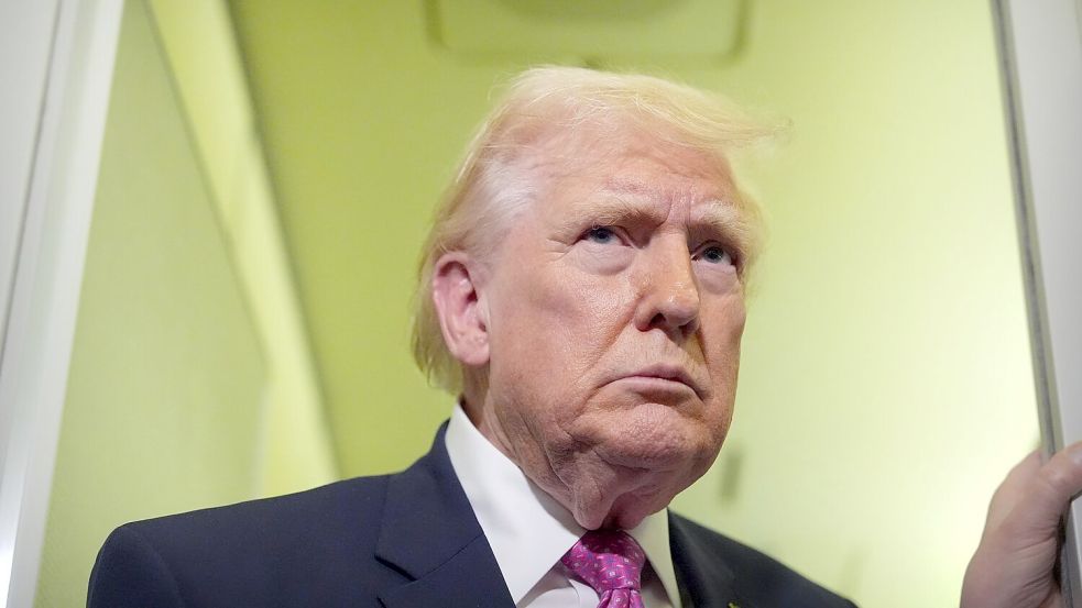 Der US-Präsident will die faktische Blockade der Straße von Hormus beenden. (Archivbild) Foto: Mark Schiefelbein