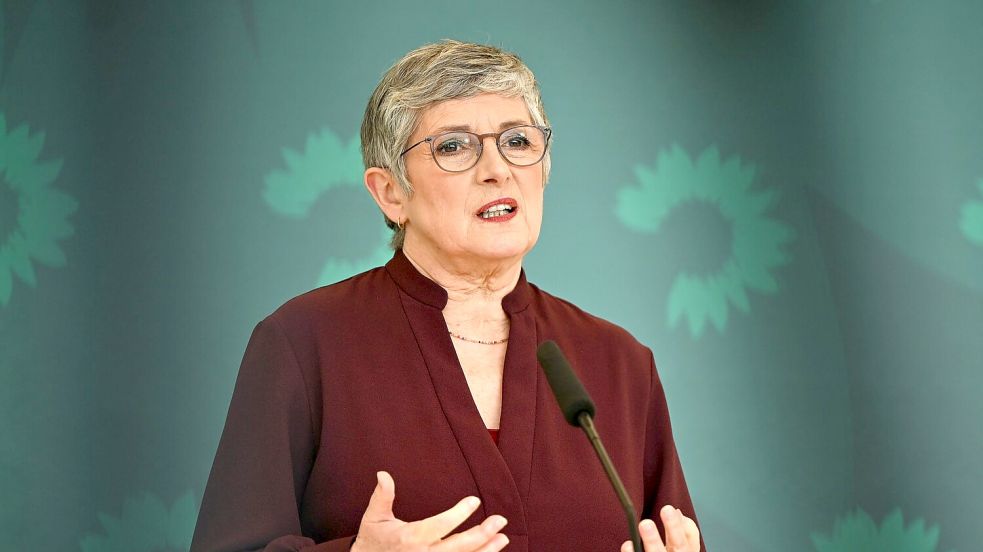 Grünen-Fraktionschefin Britta Haßelmann findet das Wehrdienst-Modernisierungsgesetz schlecht gemacht. (Archivbild) Foto: Lilli Förter