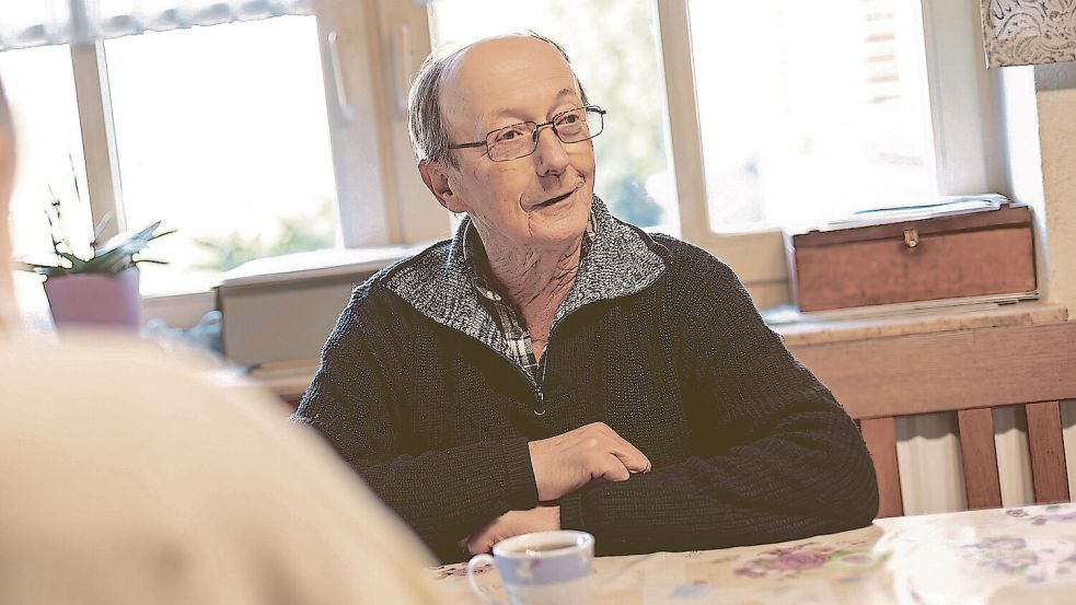 Tiefenentspannt ist „Bauer sucht Frau“-Kandidat Walter Speller aus Kluse, vor und hinter der Kamera. Foto: Lars Schröer