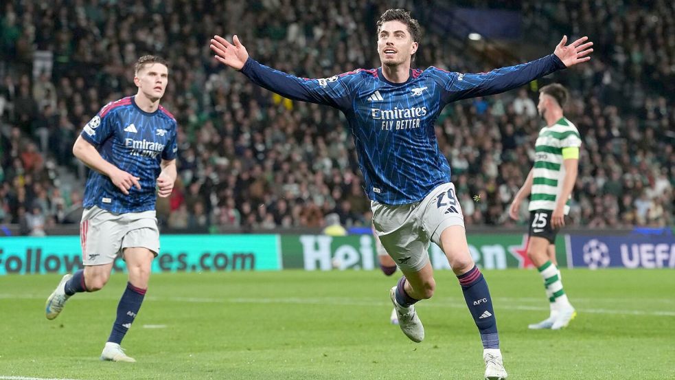 Kai Havertz avancierte in der Nachspielzeit zum Matchwinner. Foto: Armando Franca